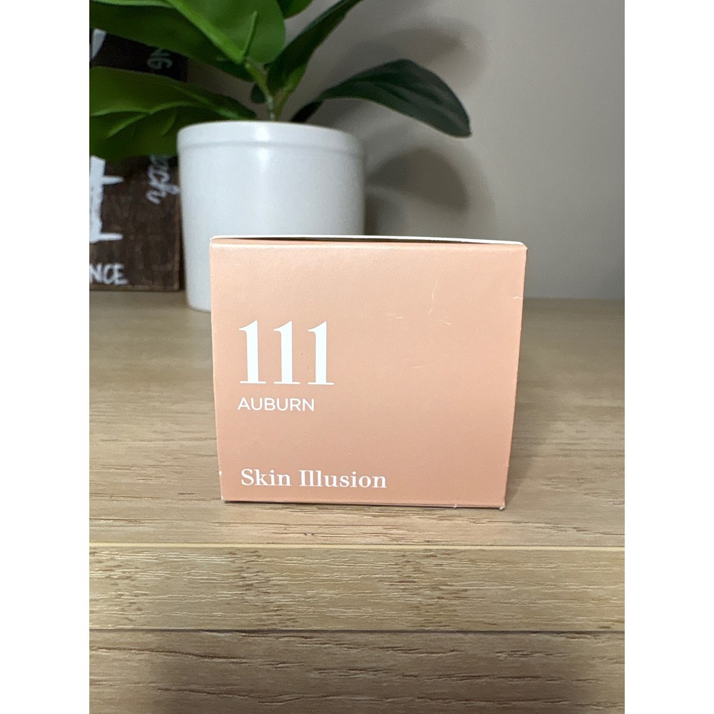 Clarins Skin Illusion Natural Hydrating Foundation 111 Auburn 30ml Serum Base - Picture 4 of 5